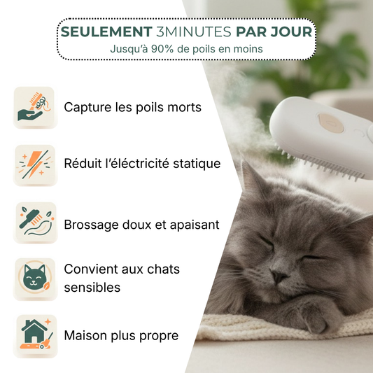 La Cocoon — Brosse Anti-Poils 2-en-1