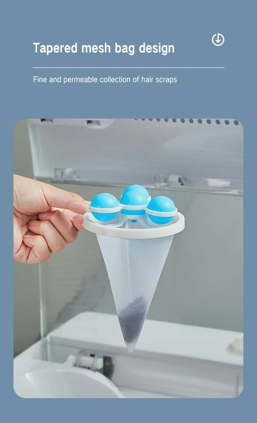 Balles de Lavage Anti-Poils